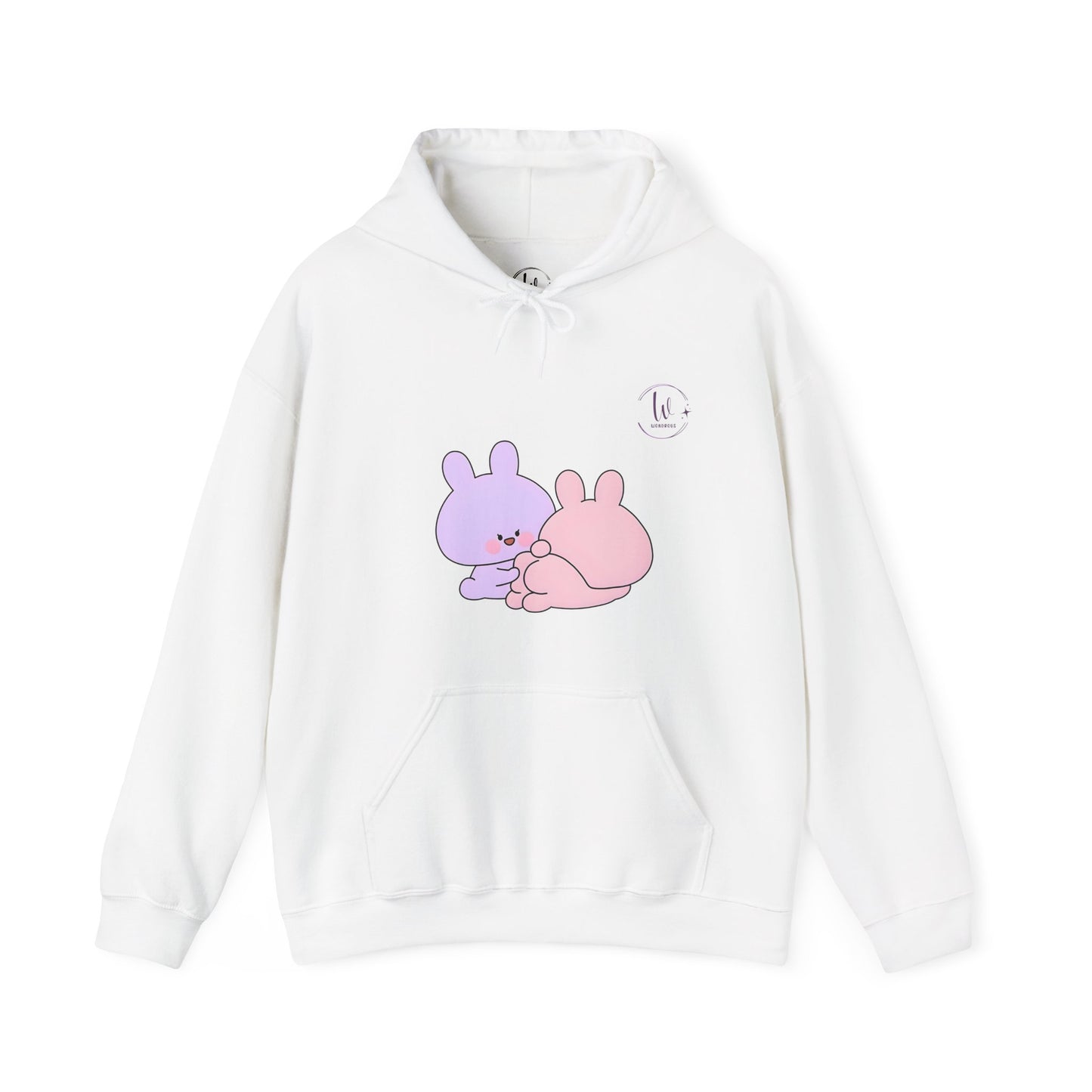 Pinky & Purple Love Hoodie