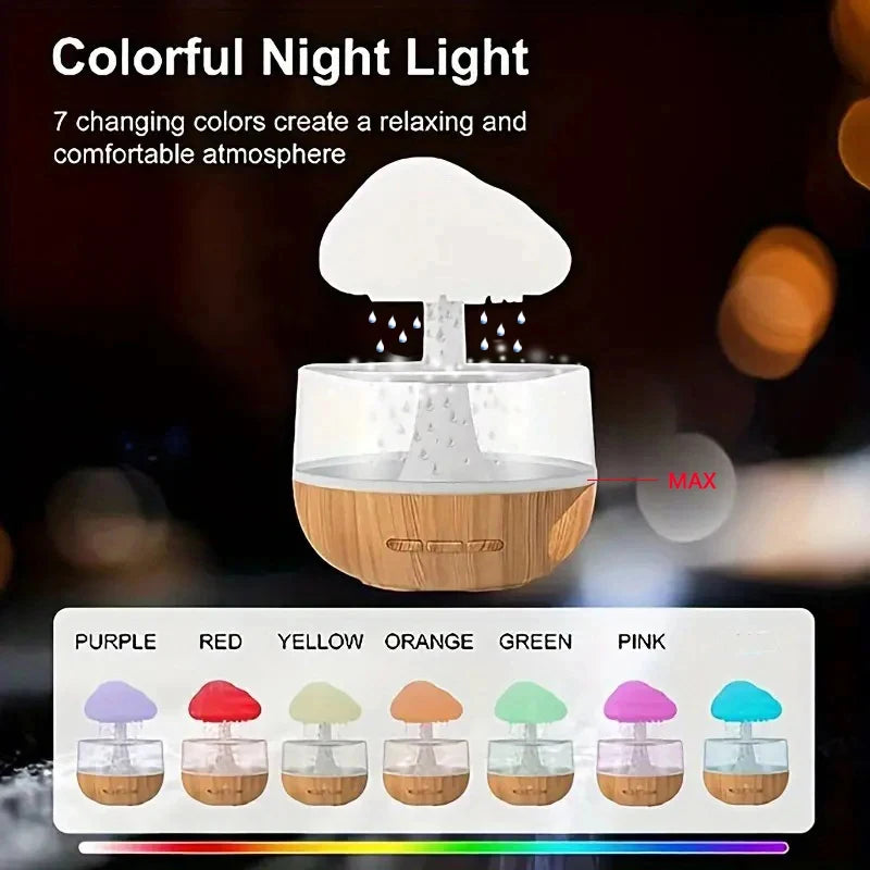 Colorful Rain Cloud Humidifier