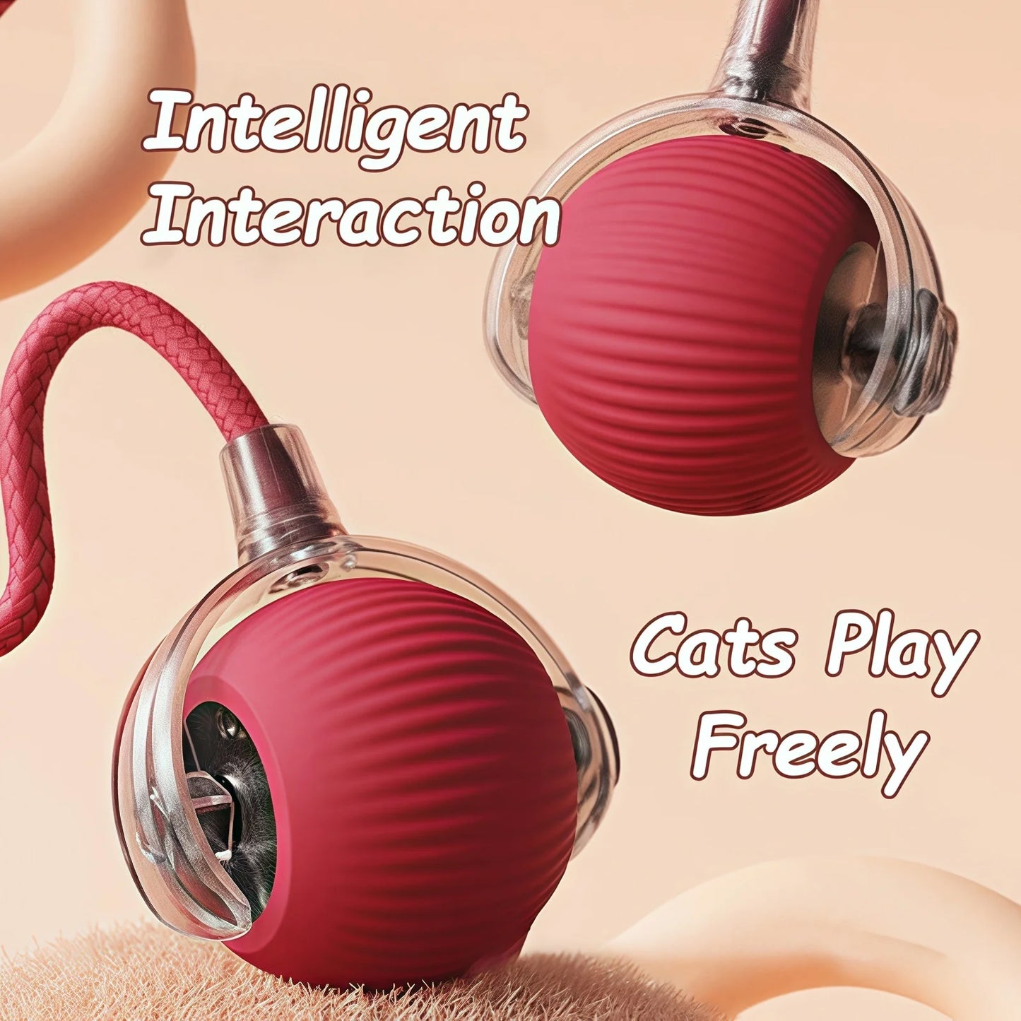 Cat Interactive Ball